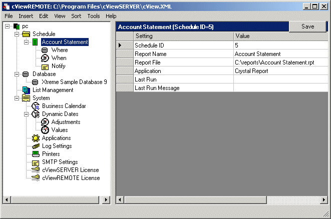 crystal reports server publication license