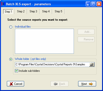 Excel Export/Import